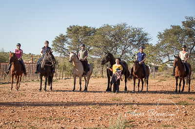 Ausritt Namibia
