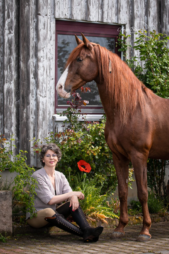 Fotoshooting mit Sandra Hirsch